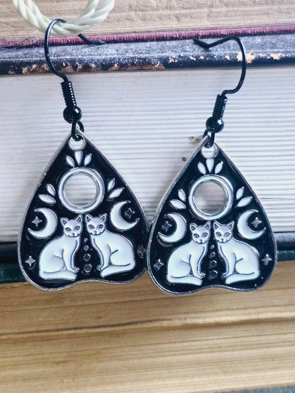 2 Cat Ouija Charms